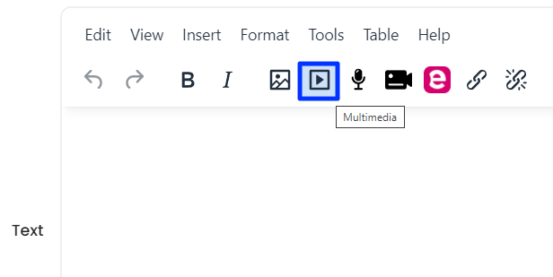 TinyMCE - add multimedia button